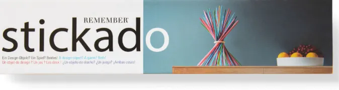 Kinder Remember Spiel »Stickado«