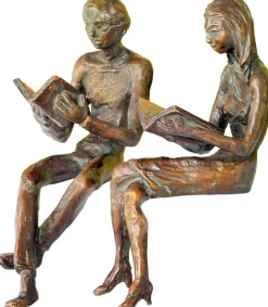 Ars mundi Stauch, Birgit: Skulpturenpaar »Buchleser & Buchleserin«