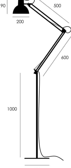 Midgard Stehleuchte »Federzug« - ZEIT-Sonderedition