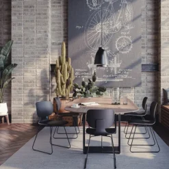 Klöber Stuhl »com 55«, Schwarz