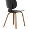 Klöber Stuhl »com 66« Schwarz, Eiche