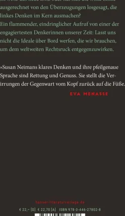 ZEIT Buchhandlung Susan Neiman: Links ist nicht woke