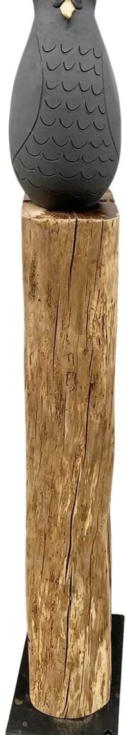 Ars mundi Susanne Boerner: Gartenstele »Hauswächter Eule«