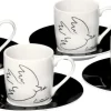 Ars mundi 4-teiliges Espressotassen-Set »La Colombe de la Paix«, nach Pablo Picasso