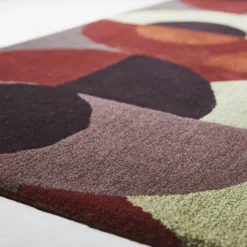 Ars mundi Teppich »Red Circles«