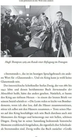 DIE ZEIT »Und plötzlich ist die Welt eine andere«: Sternstunden der Menschheit