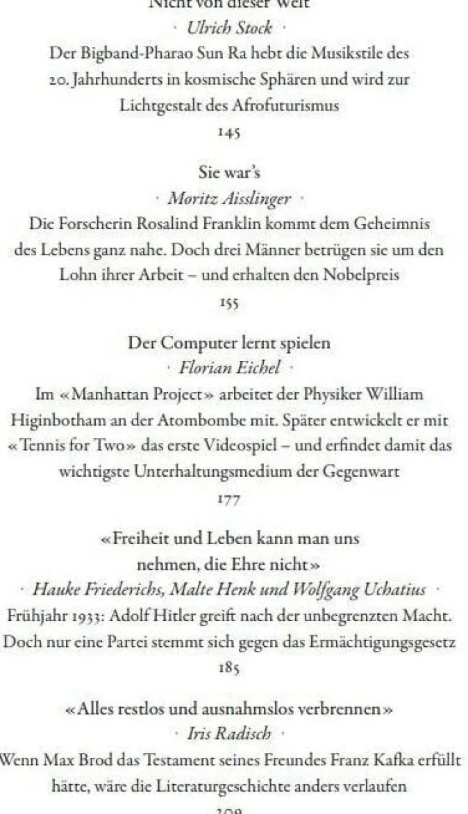 DIE ZEIT »Und plötzlich ist die Welt eine andere«: Sternstunden der Menschheit