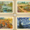 Ars mundi van Gogh, Vincent: 4 Landschaftsbilder im Set