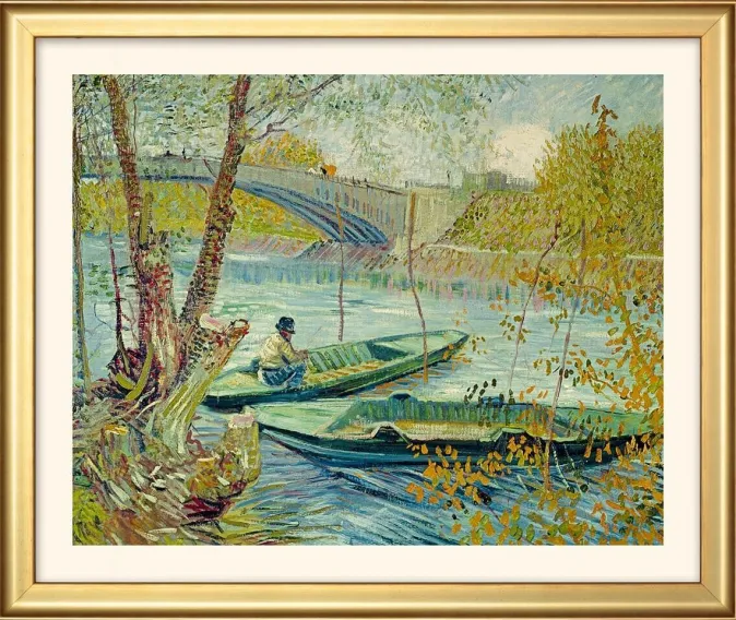 Ars mundi van Gogh, Vincent: 4 Landschaftsbilder im Set