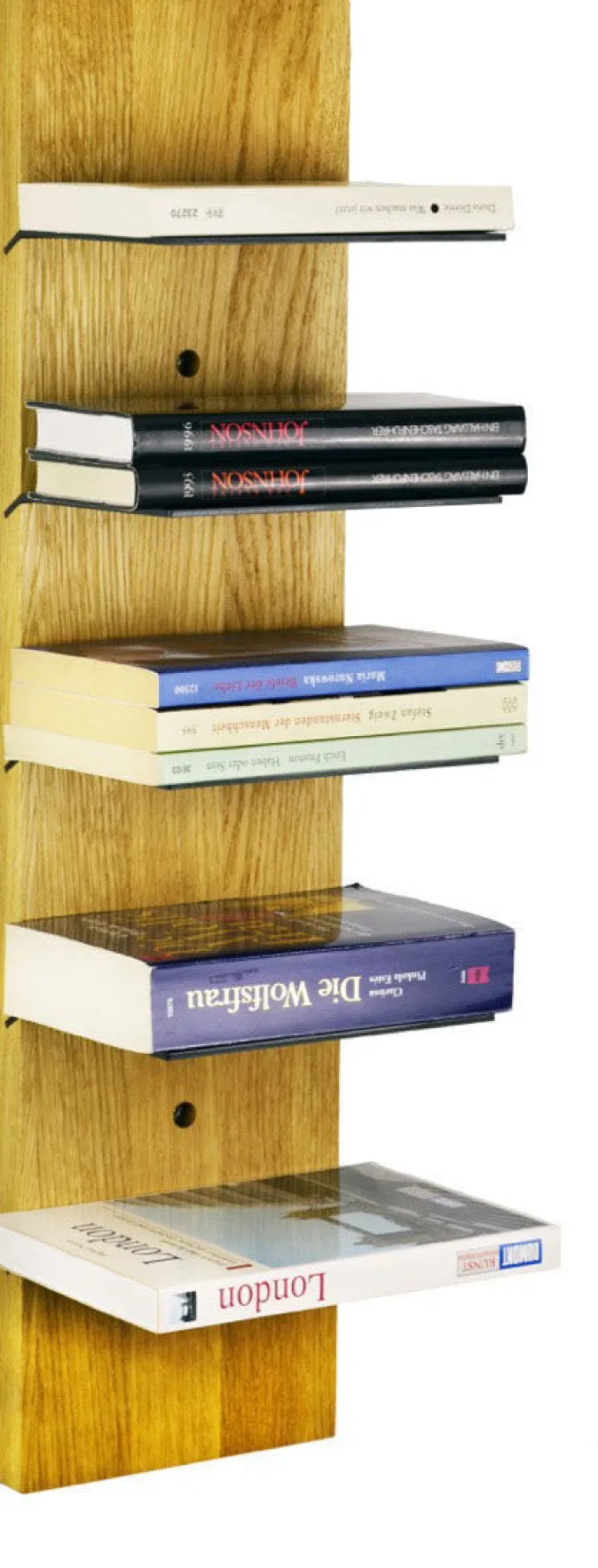 Uccellino Wandregal »Scala«, 5 Einlegeböden