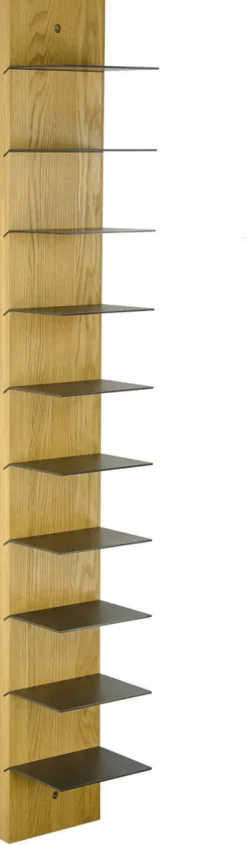 Uccellino Wandregal »Scala«, 10 Einlegeböden