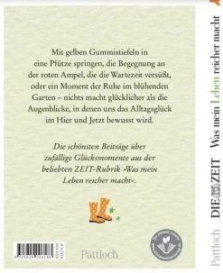 DIE ZEIT Was mein Leben reicher macht: Geschenkbuch »Glück & Lebensfreude«