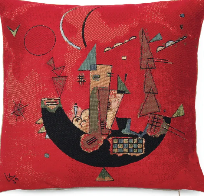 Ars mundi Wassily Kandinsky: Kissenhülle »Mit und Gegen«