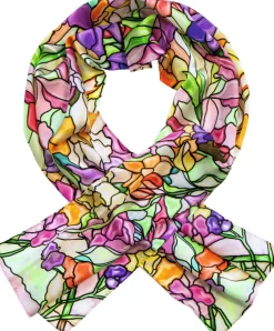 Ars mundi Waszak, Petra: Seidenschal »Blumen«