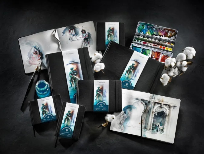 Hahnemühle »Watercolour Book«, 250 g/m² Notizbuch