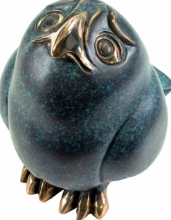 Ars mundi Weber, Jagna: Skulptur »Kleiner Kauz«, Bronze
