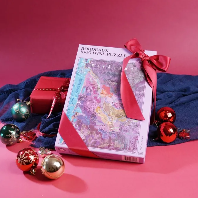 Kinder Water & Wines Wein Puzzle »Bordeaux«