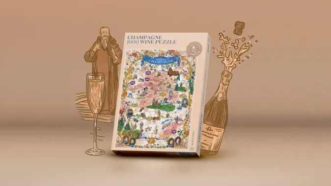Kinder Water & Wines Wein Puzzle »Champagne«