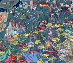 Kinder Water & Wines Wein Puzzle »Deutschland«