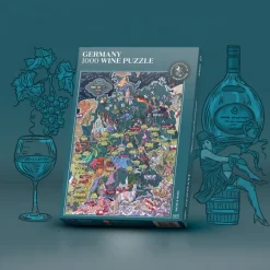 Kinder Water & Wines Wein Puzzle »Deutschland«