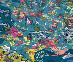 Kinder Water & Wines Wein Puzzle »Frankreich«