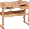 Kinder GOKI Werkbank aus geöltem massivem Buchenholz