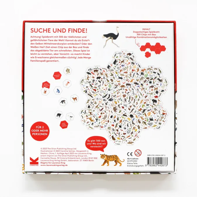 Kinder Laurence King Verlag Wimmel Such Spiel »Erste*r sein!«