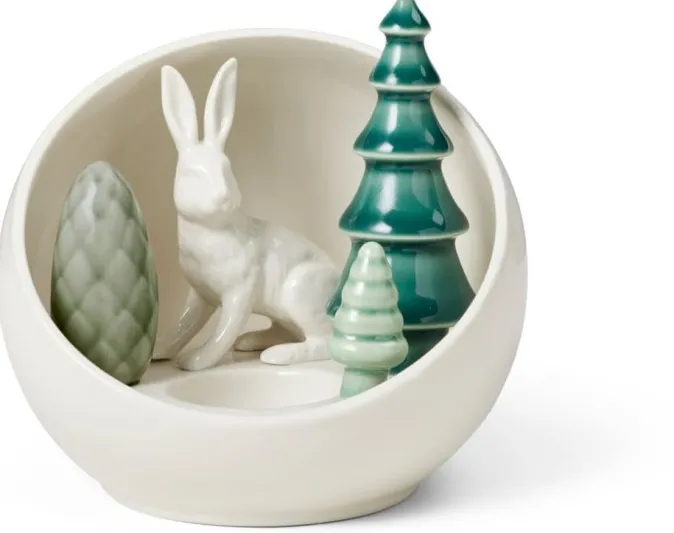 Dottir Nordic Design Wintergeschichte »Hase mit Tannen«