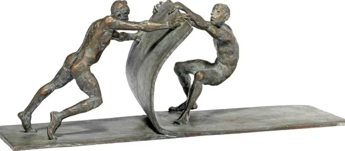 Ars mundi Wirth, Leo: Skulptur »Gemeinsam bewegen«, 2019