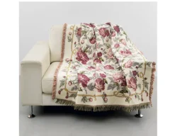 Ars mundi Wohnplaid »Rosen«