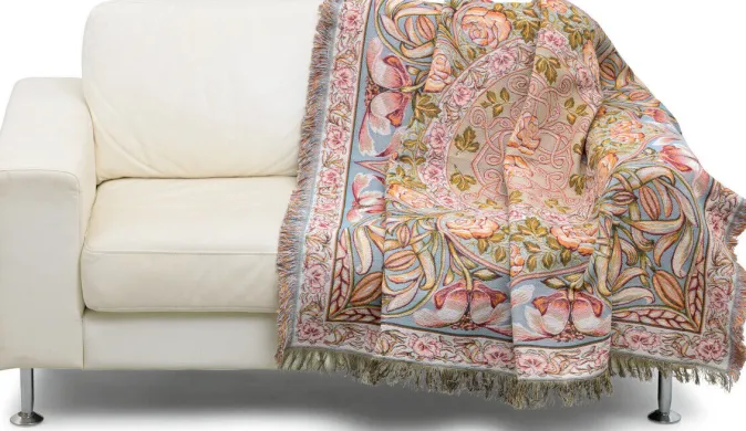 Ars mundi Wohnplaid »Wilde Rose« - nach William Morris