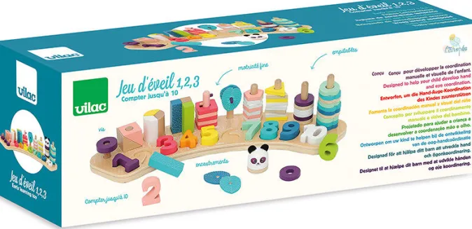 Kinder VILAC Zahlenlernspiel