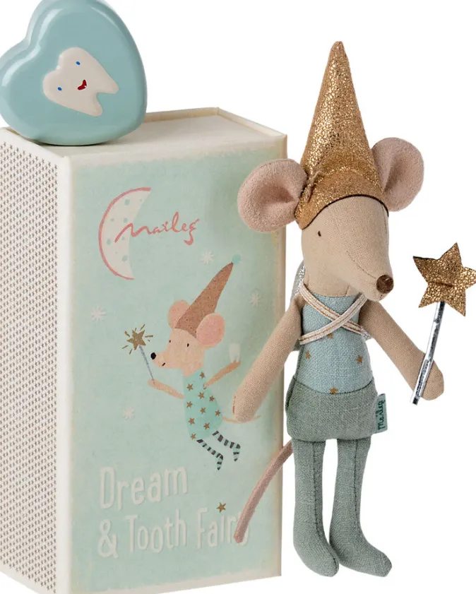 Kinder Maileg »Zahnfee Maus« in Streichholzschachtel