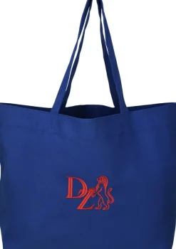 Embacollage ZEIT Canvas-Tasche »Blau Orange«