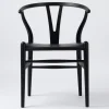 Carl Hansen ZEIT Sonderedition »CH24«, Wishbone Chair aus Buche und Leder