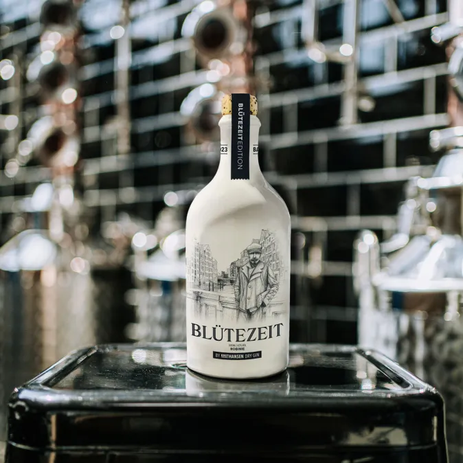 Knut Hansen Dry Gin ZEIT-Jubiläumsedition Gin »BLÜTEZEIT«