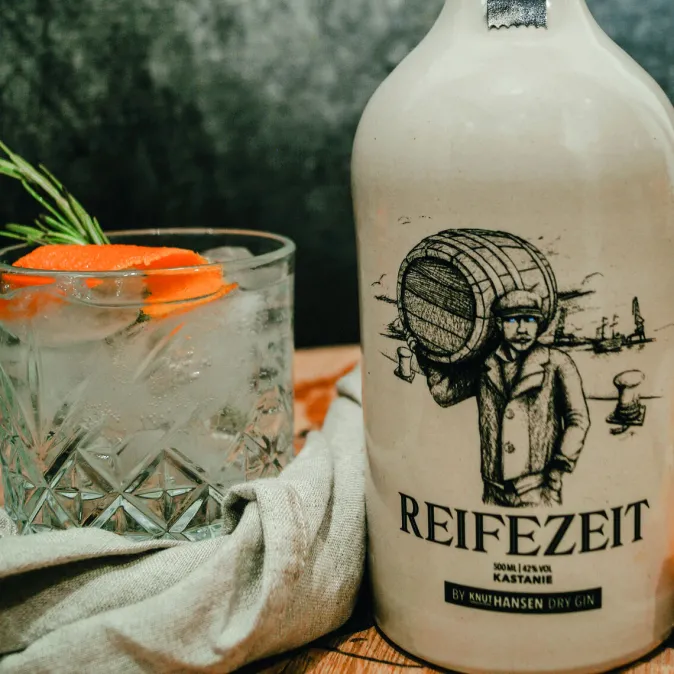 Knut Hansen Dry Gin ZEIT-Jubiläumsedition Gin »REIFEZEIT«