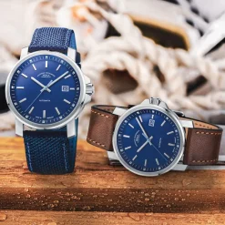 Mühle-Glashütte ZEIT-Sonderedition »29er Big Deep Blue«