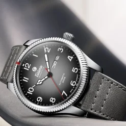 Tutima Glashütte ZEIT-Sonderedition »Grand Flieger Classic Automatic Schiefergrau«