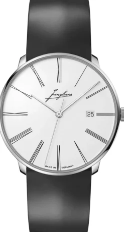 Junghans ZEIT-Sonderedition »Meister fein Automatic Edition Erhard«, Weissgold