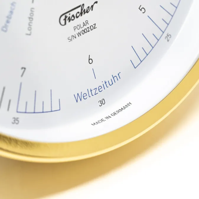 Fischer Manufaktur ZEIT-Sonderedition »POLAR Weltzeituhr« von