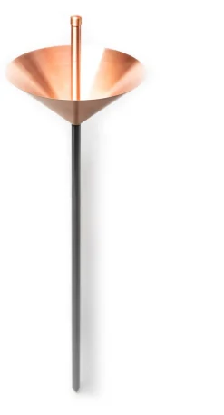 Fischer Manufaktur ZEIT-Sonderedition »Regenmesser Kupfer«