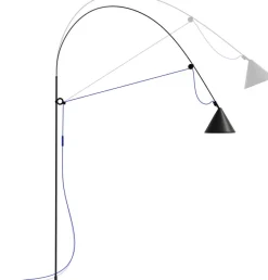 Midgard ZEIT-Sonderedition Stehlampe »AYNO«, Schwarz/Ultramarin