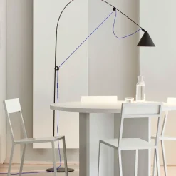 Midgard ZEIT-Sonderedition Stehlampe »AYNO«, Schwarz/Ultramarin