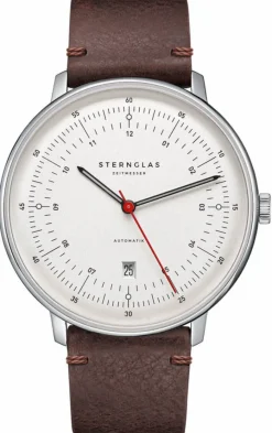 Sternglas ZEIT-Sonderedition Uhr »Hamburg«, Silber