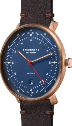 Sternglas ZEIT-Sonderedition Uhr »Hamburg«, Bronze