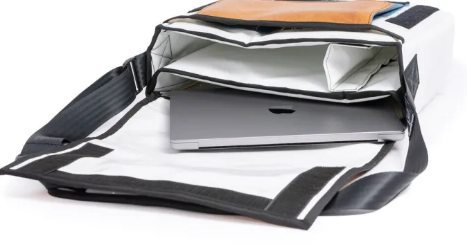 Zirkeltraining ZEIT-Tasche »Kasten«, Schwarzer Gurt