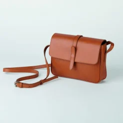 Guerer & Guerer ZEIT-Tasche »Saddle Bag Small« Cognac