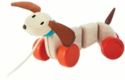 Kinder Plan Toys Ziehtier Hund